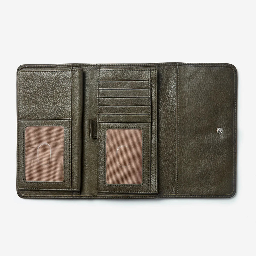 Osgoode Marley RFID Leather Checkbook Wallet 1236 Osgoode Marley
