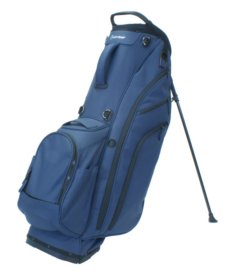 1WithGolf Ultra-Premium Synthetic Leather 6 way Stand bag 1withGolf