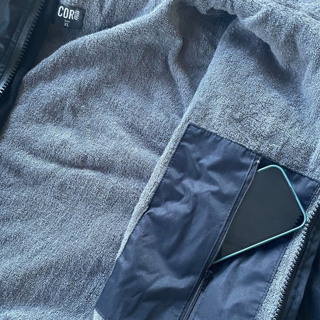 Waterproof Swim Parka | XS-XL (Black) COR Surf