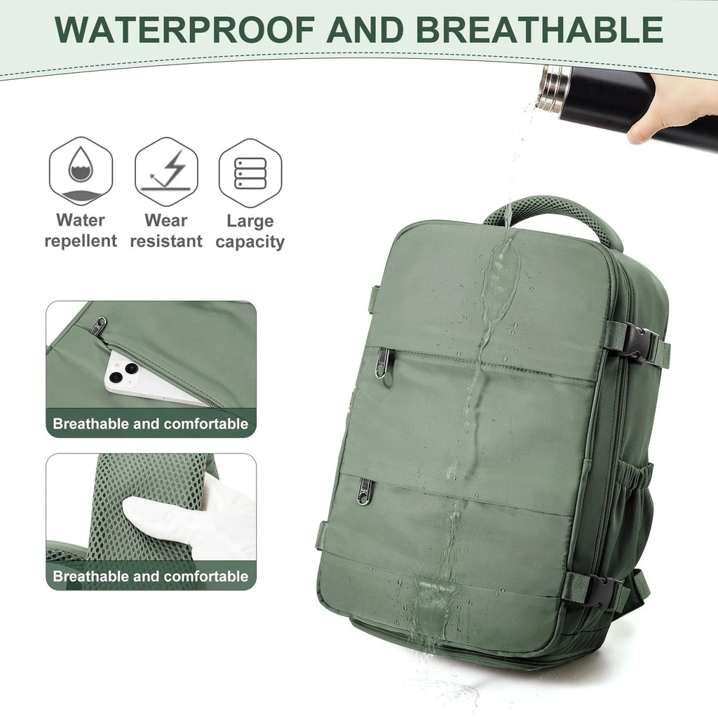 Ryanair Backpack 40x30x20 Cabin Bag Travel Backpack for Men Women Hand Luggage Leisure Laptop Backpack mochila para viaje cabina Social Buzz eSIMs