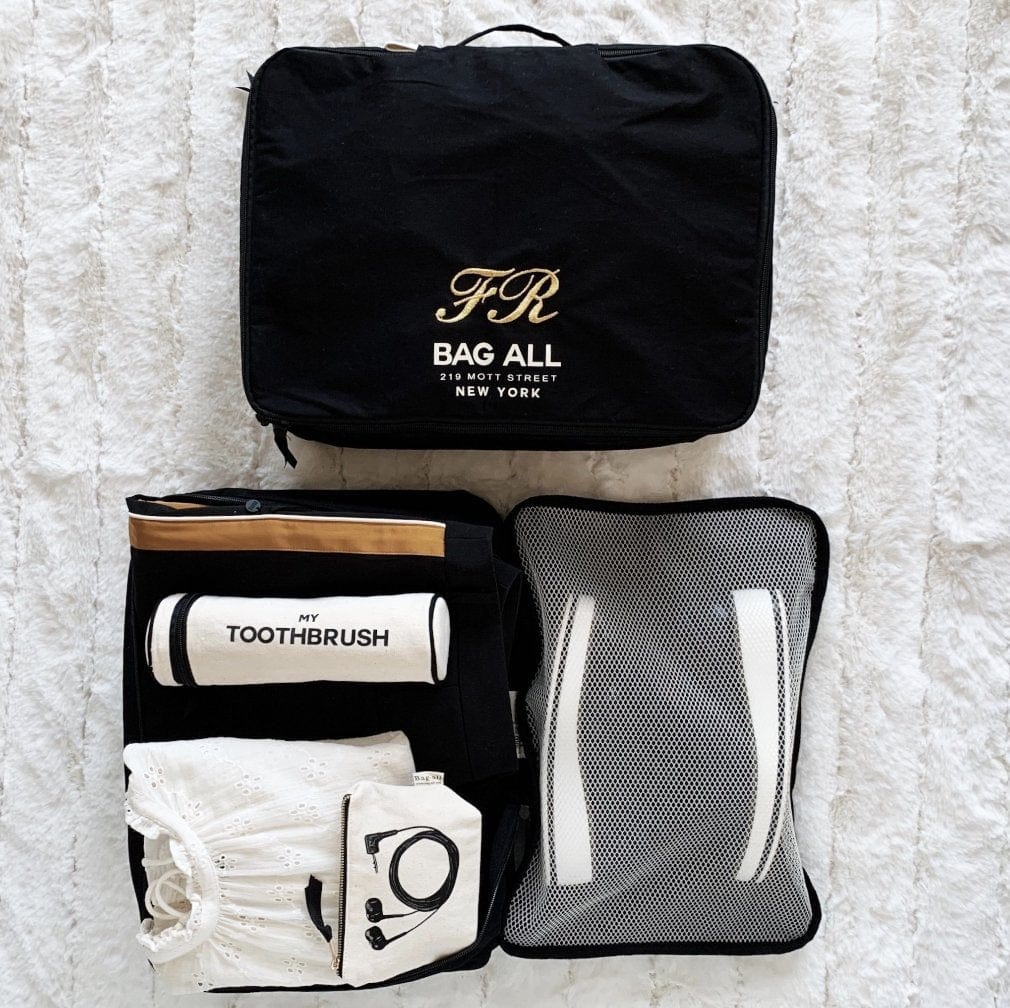 Large Packing Cube, Double Sided, Black Bag-all