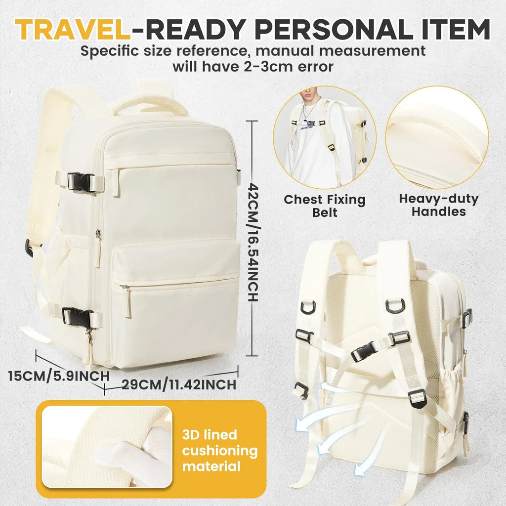 Ryanair Backpack Travel Cabin Airplane Backpack, Air Vacuum Compression Backpack, Women Men Backpack Business Laptop Bag Handbag Social Buzz eSIMs
