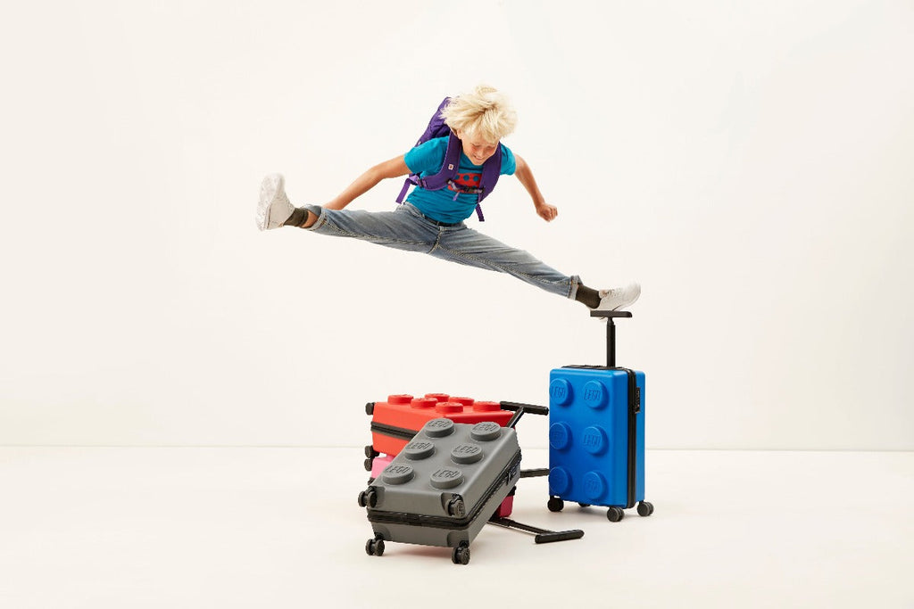 LEGO® Signature Brick Hot Pink Expandable 22" Carry-on Luggage Ful Luggage