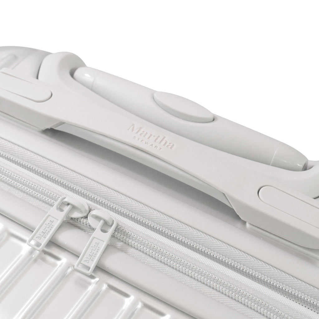 Martha Stewart The Bedford 3-Piece Hardcase Luggage Set Ful Luggage