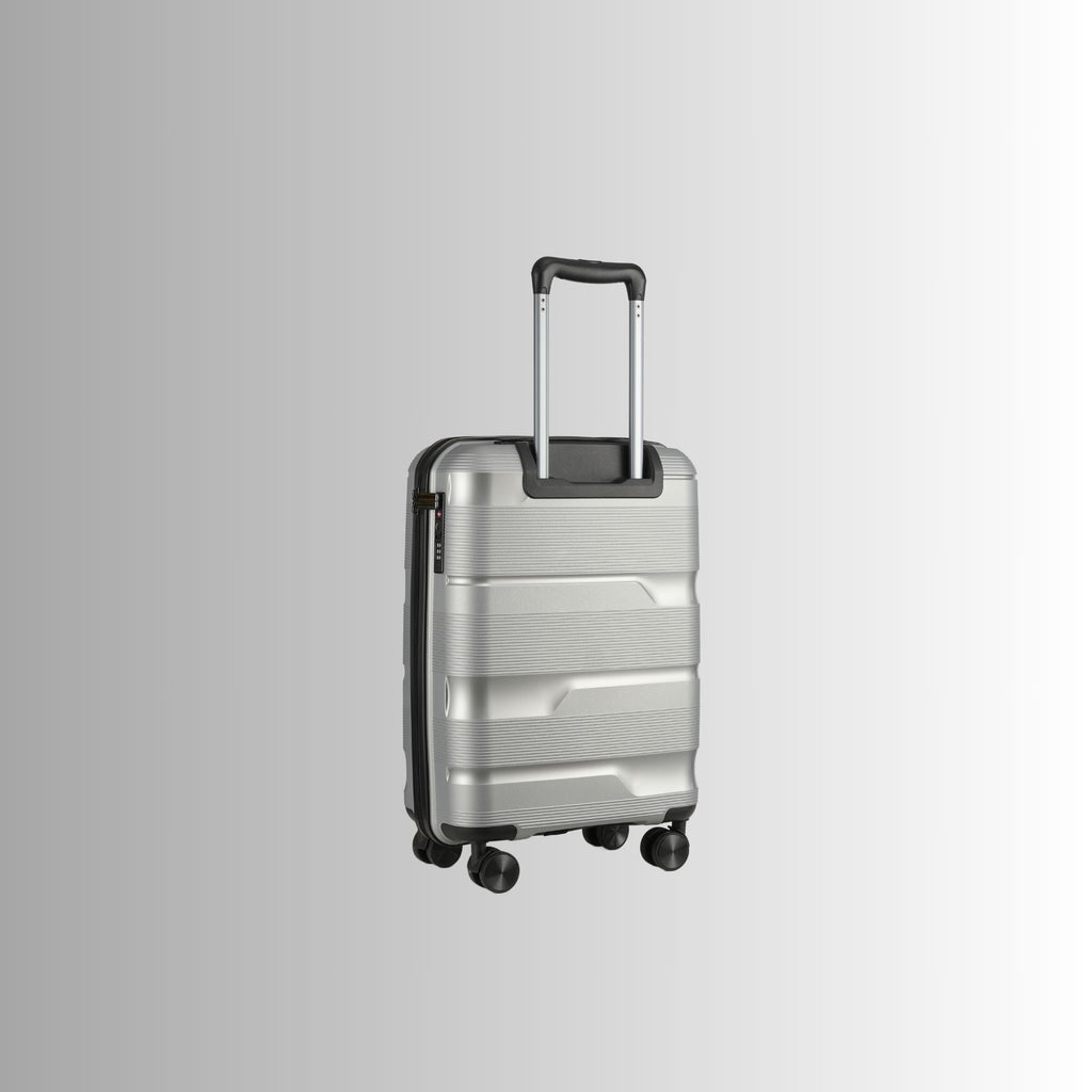 20-inch Silver Carry-On Hardcase Roller Luggage Sole Premise