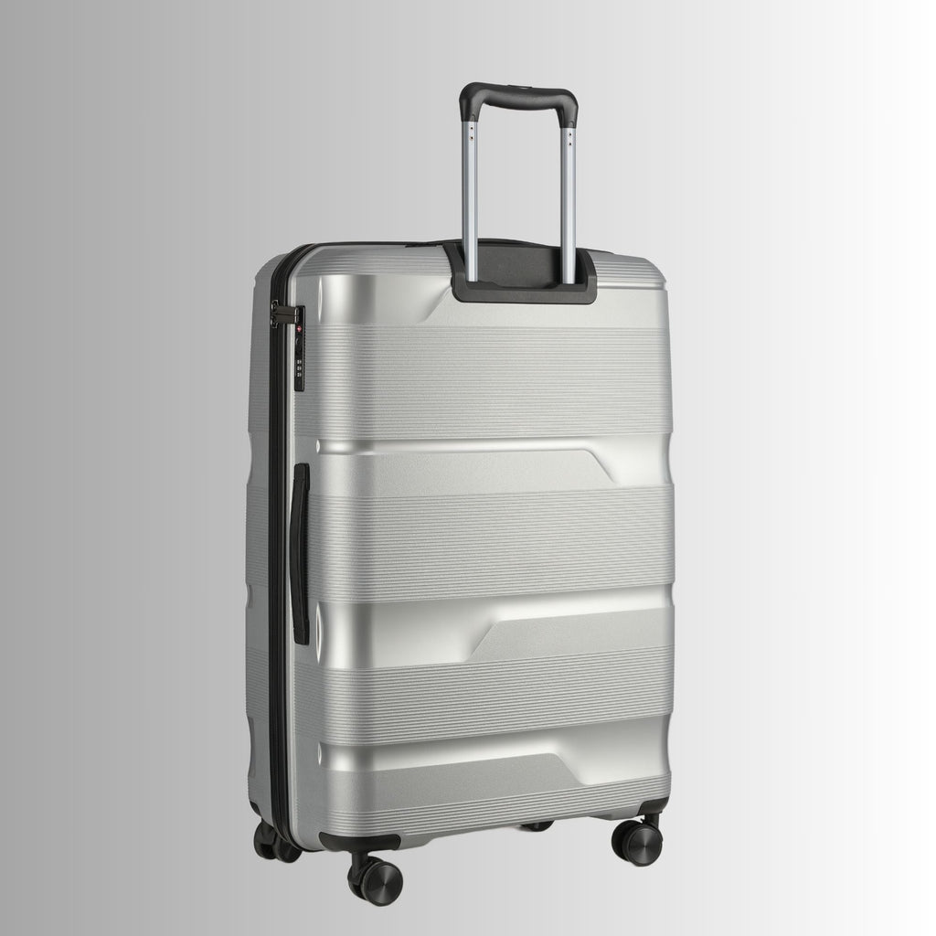 Silver Hardcase Roller Luggage Set (28', 24' and 20') Sole Premise