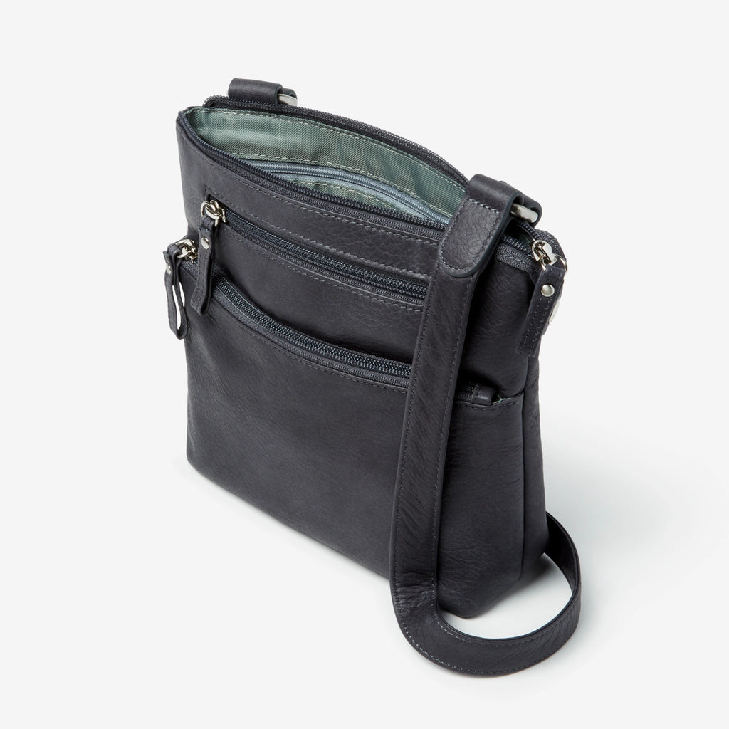 Osgoode Marley Small Crossbody Traveler Leather Crossbody 7002 Osgoode Marley