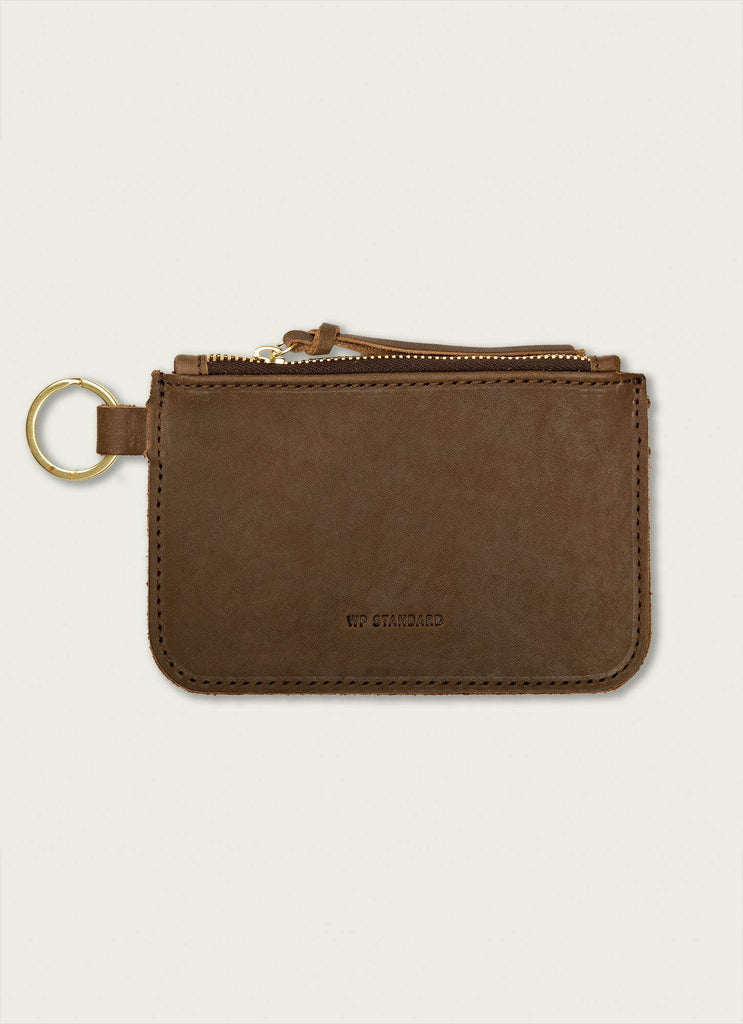 Leather Zip Key Pouch WP Standard