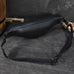 Sigrid Smooth Black Leather Waist Bag | Smooth Black Leather Fanny Pack STEEL HORSE LEATHER