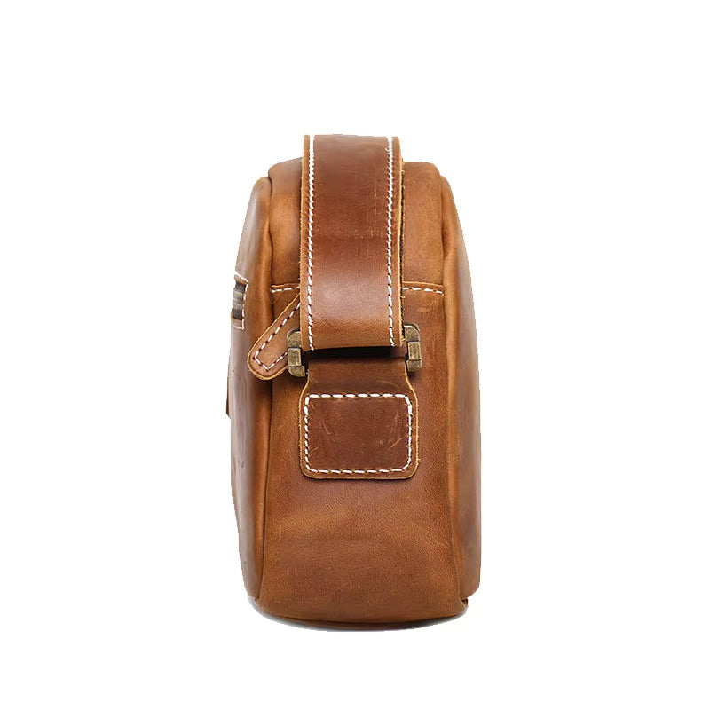 Soren Vintage Leather Crossbody Bag Sling | Versatile and Durable Leather Bag STEEL HORSE LEATHER