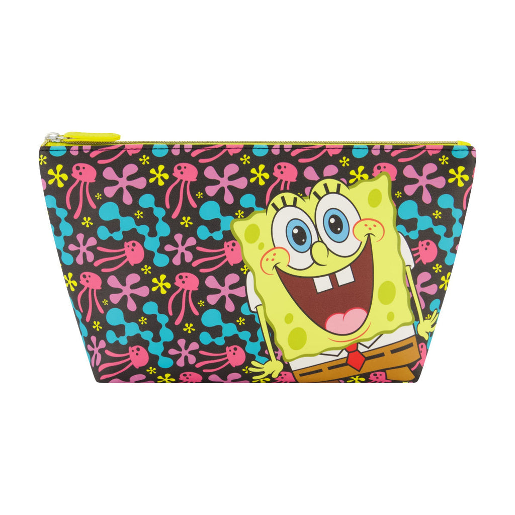 SpongeBob Jellyfish Fields Yellow Cosmetic Bag Ful Luggage