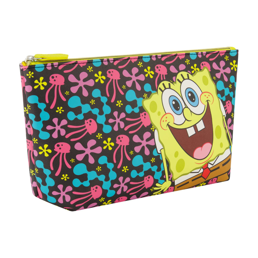SpongeBob Jellyfish Fields Yellow Cosmetic Bag Ful Luggage