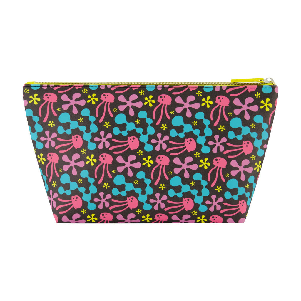 SpongeBob Jellyfish Fields Yellow Cosmetic Bag Ful Luggage
