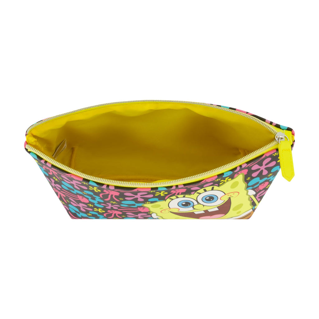 SpongeBob Jellyfish Fields Yellow Cosmetic Bag Ful Luggage