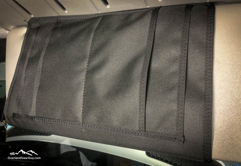 Sprinter Sun Visor Organizer (without mirror) Overland Gear Guy