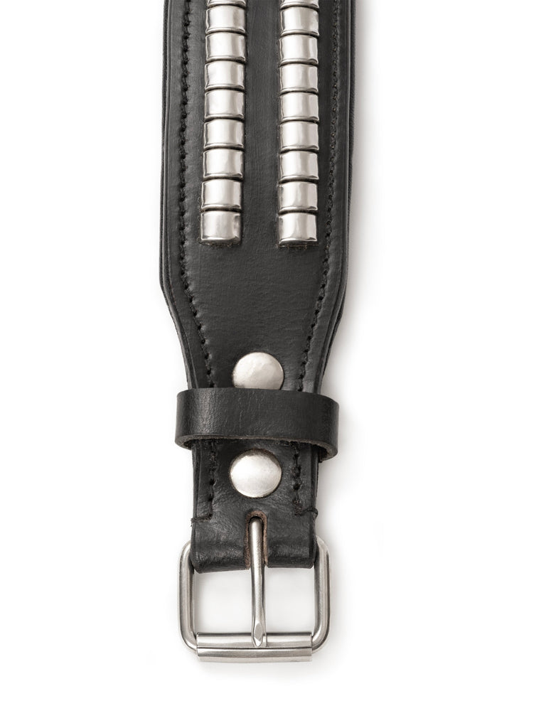 Leather Collar with Designer Studs Classy Leather Bags