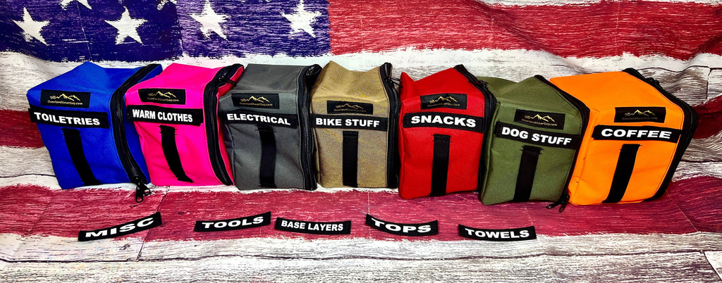 Storyteller Overhead Cabinet Storage Bags Overland Gear Guy