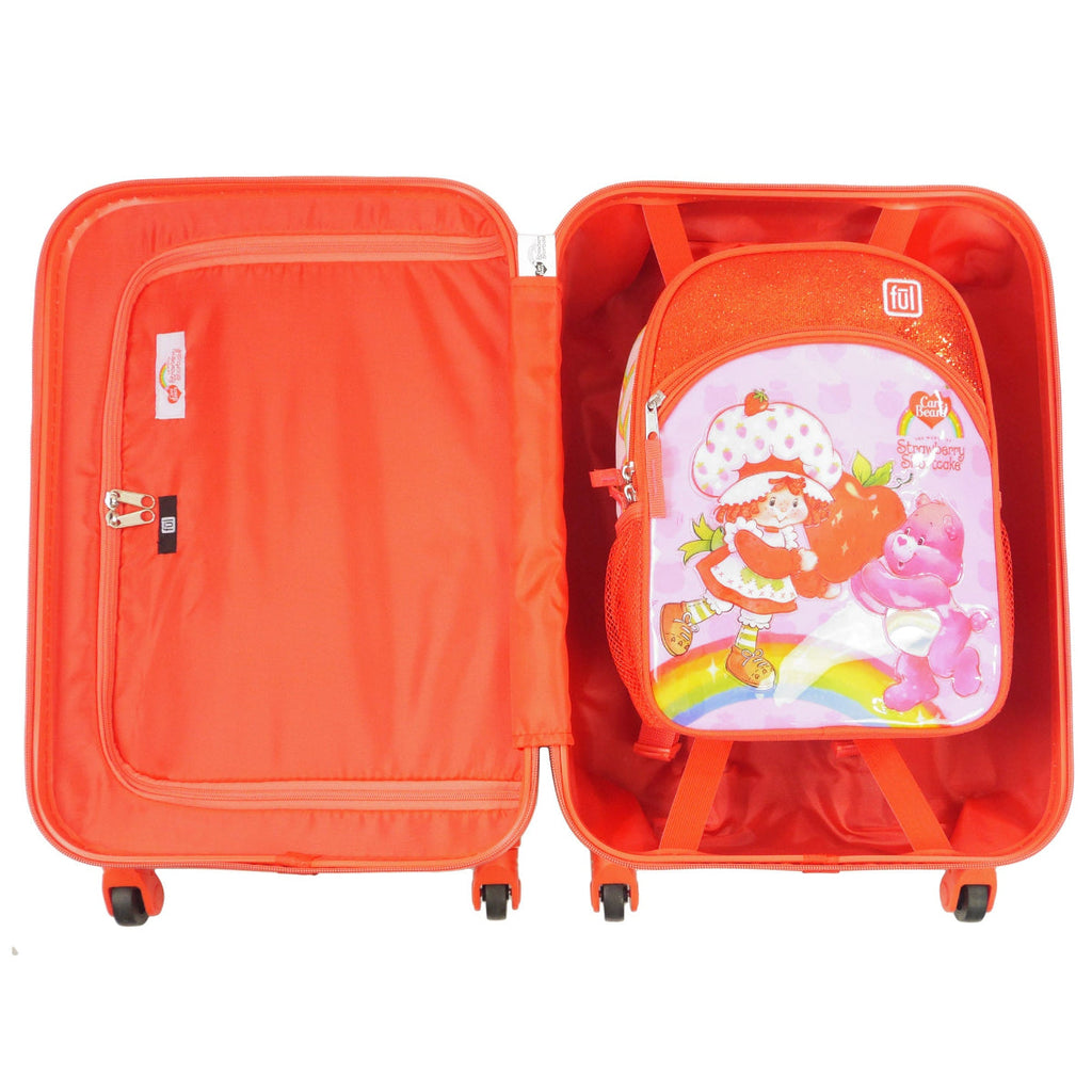 Strawberry Shortcake and Care Bears 2-Piece Luggage Set Ful Luggage