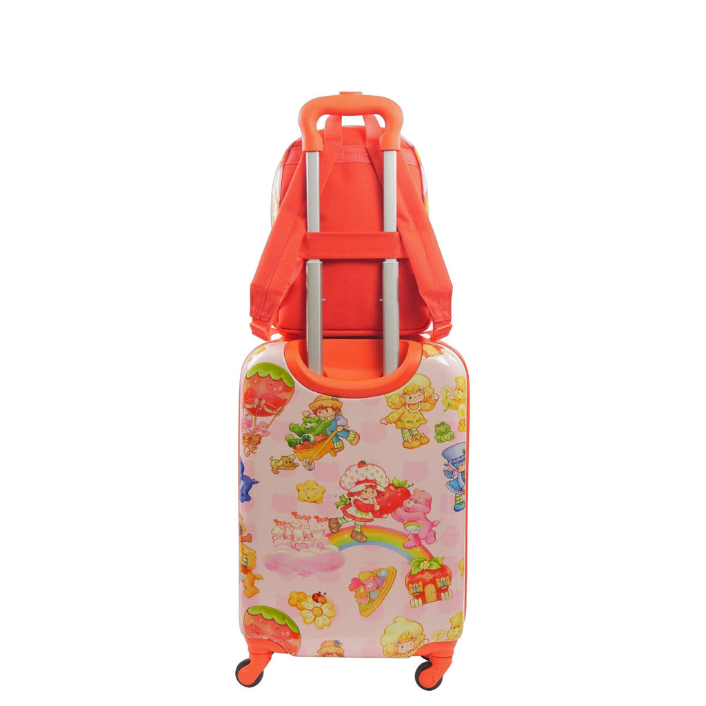 Strawberry Shortcake and Care Bears 2-Piece Luggage Set Ful Luggage