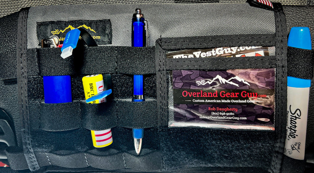 INEOS Grenadier MOLLE Visor Organizer Overland Gear Guy