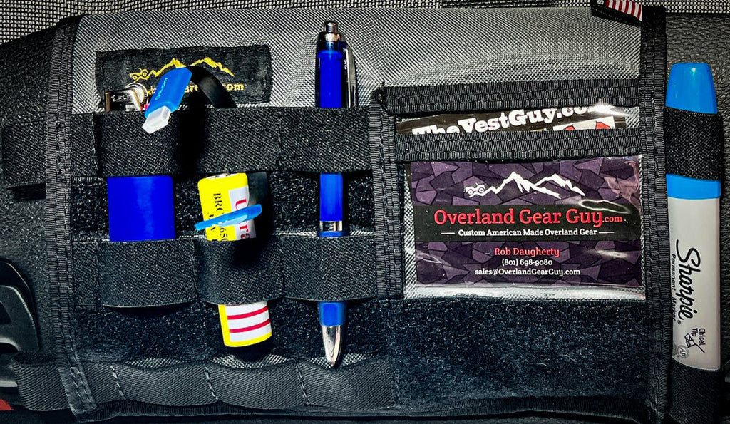 INEOS Grenadier MOLLE Visor Organizer Overland Gear Guy