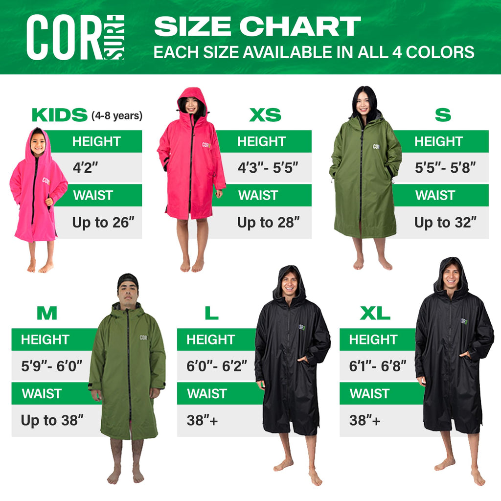 Waterproof Swim Parka (Pink) COR Surf