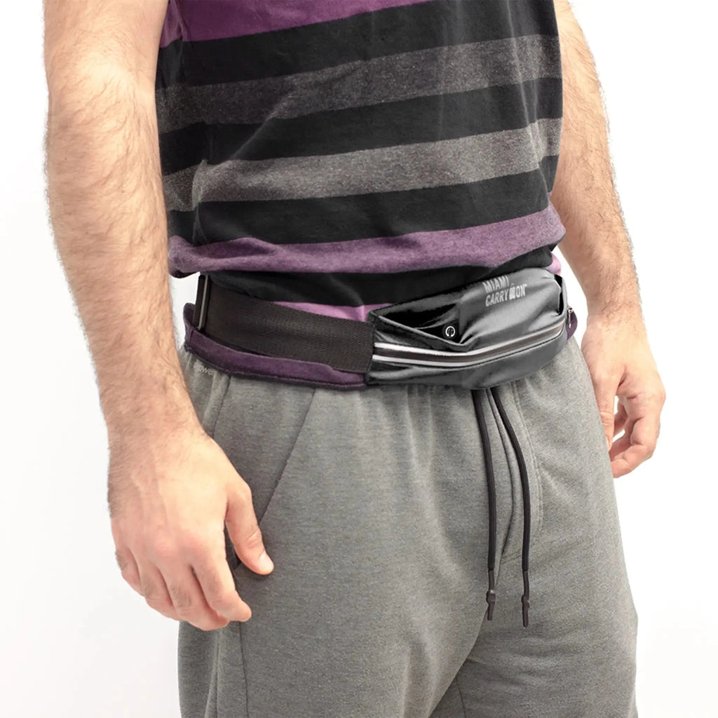 Water-Resistant Workout Belt Bag Travellty