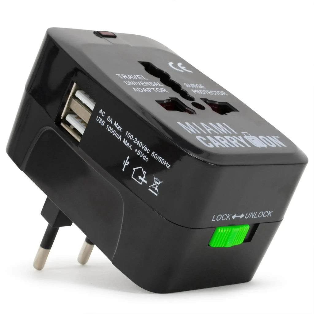 International Travel Adapter with USB Ports Travellty