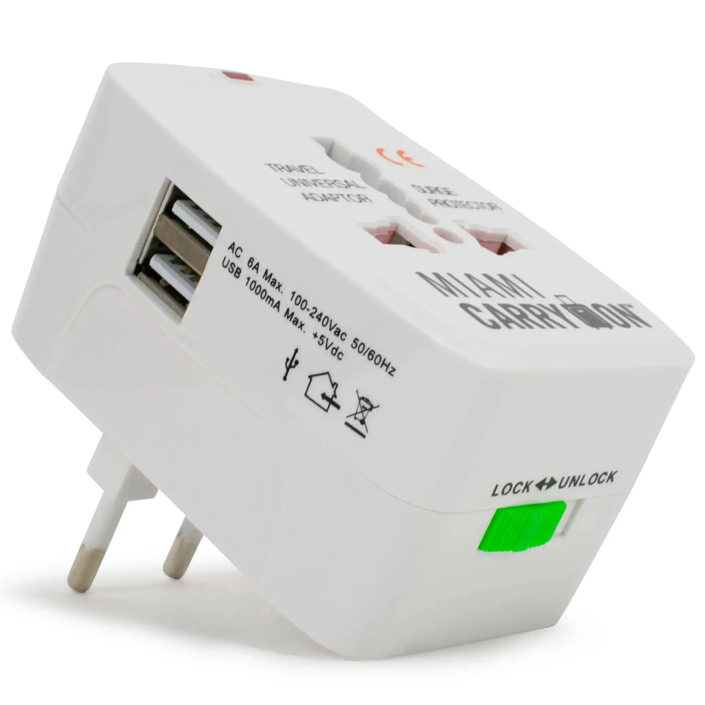International Travel Adapter with USB Ports Travellty