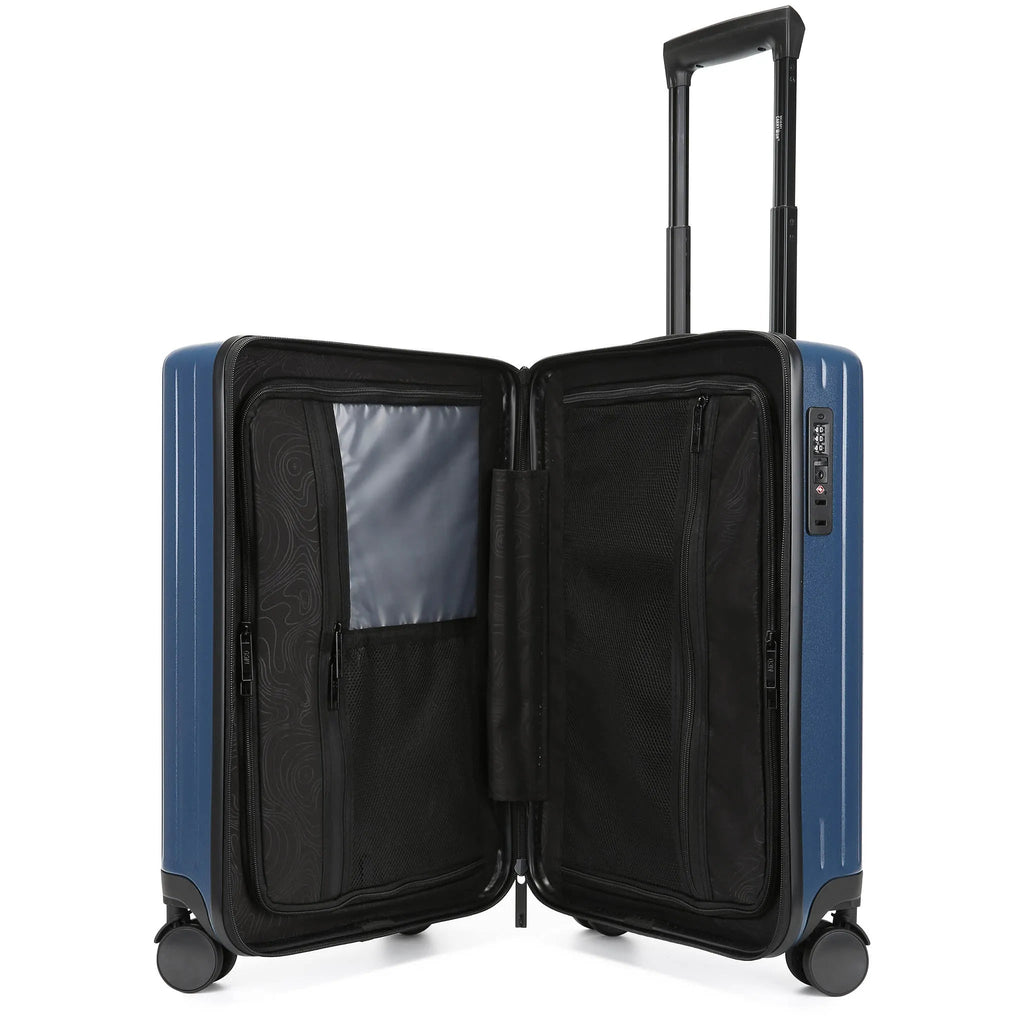 Ocean Polycarbonate Carry-On Suitcase Travellty