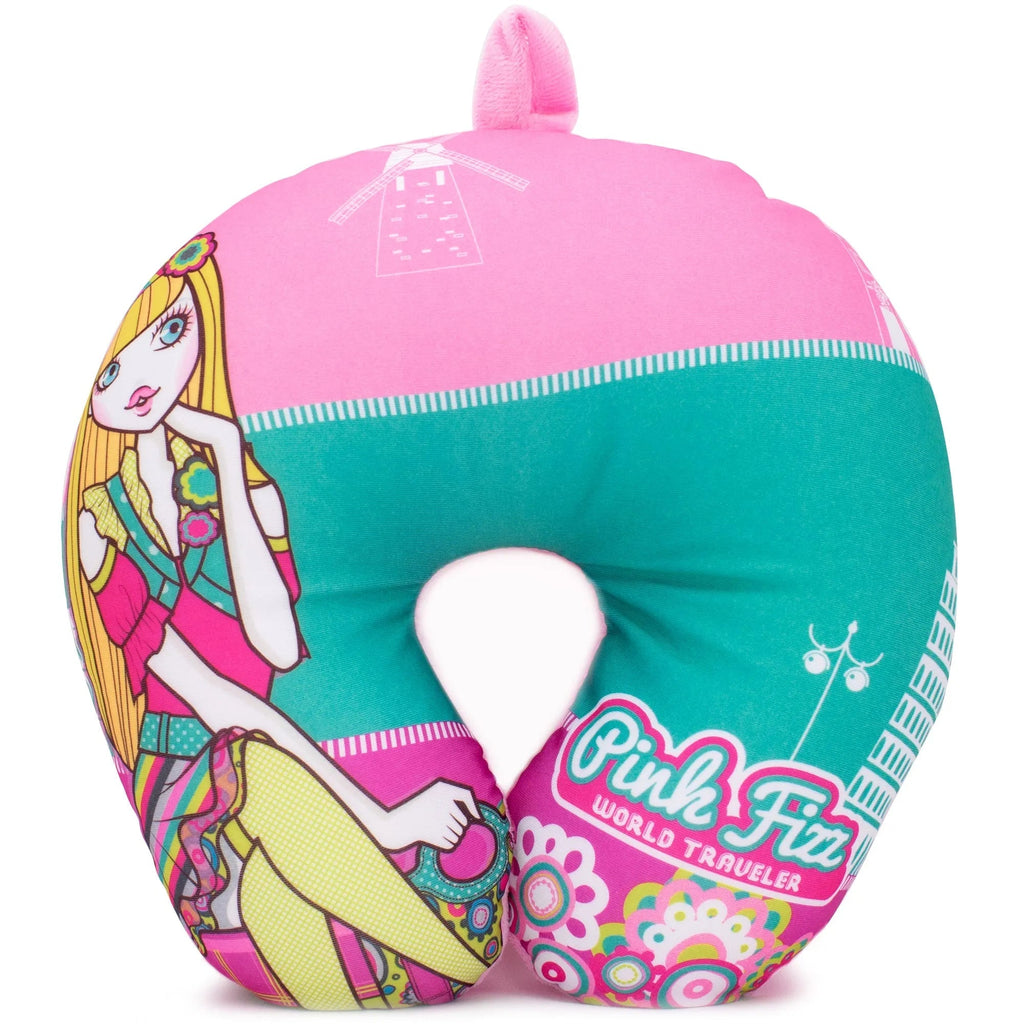 Microbeads Neck Pillow for Girls Travellty