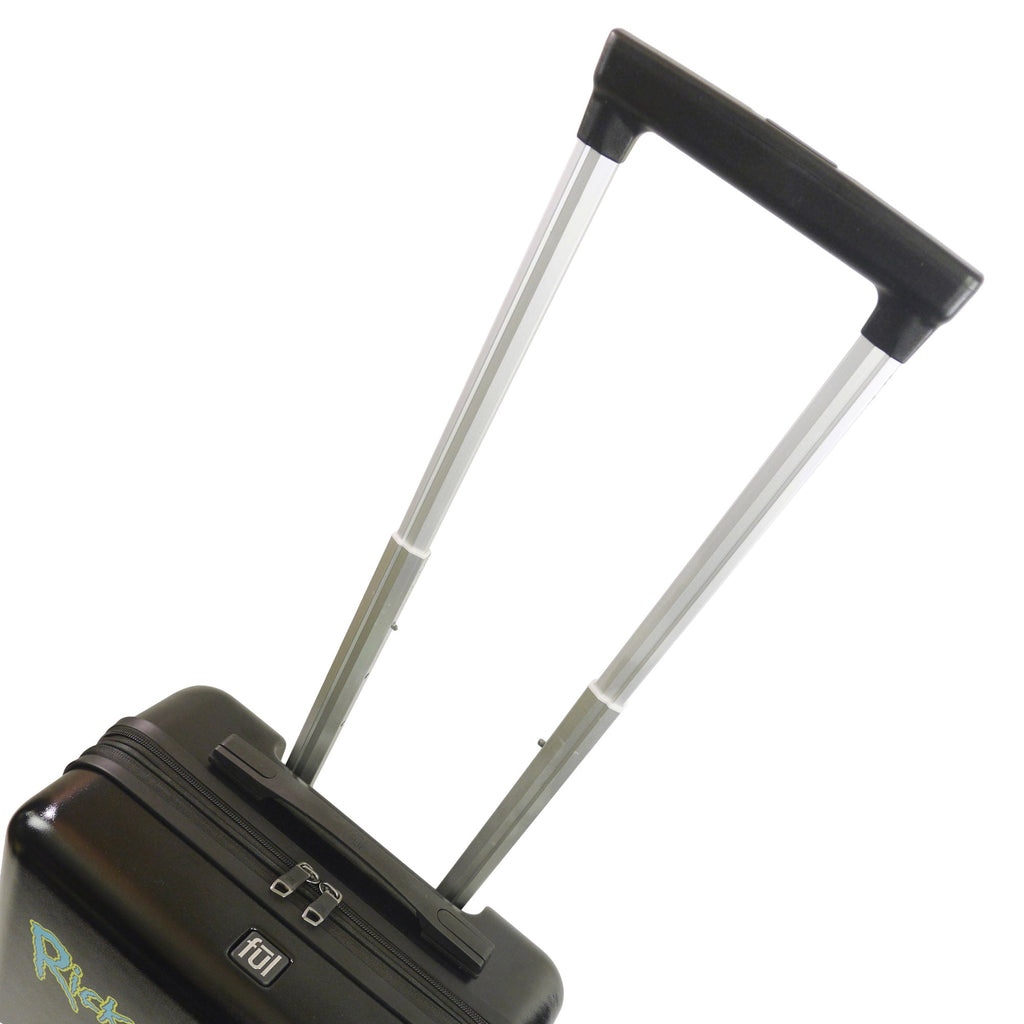 Rick and Morty Ful 22.5" Black Carry-On Luggage Ful Luggage