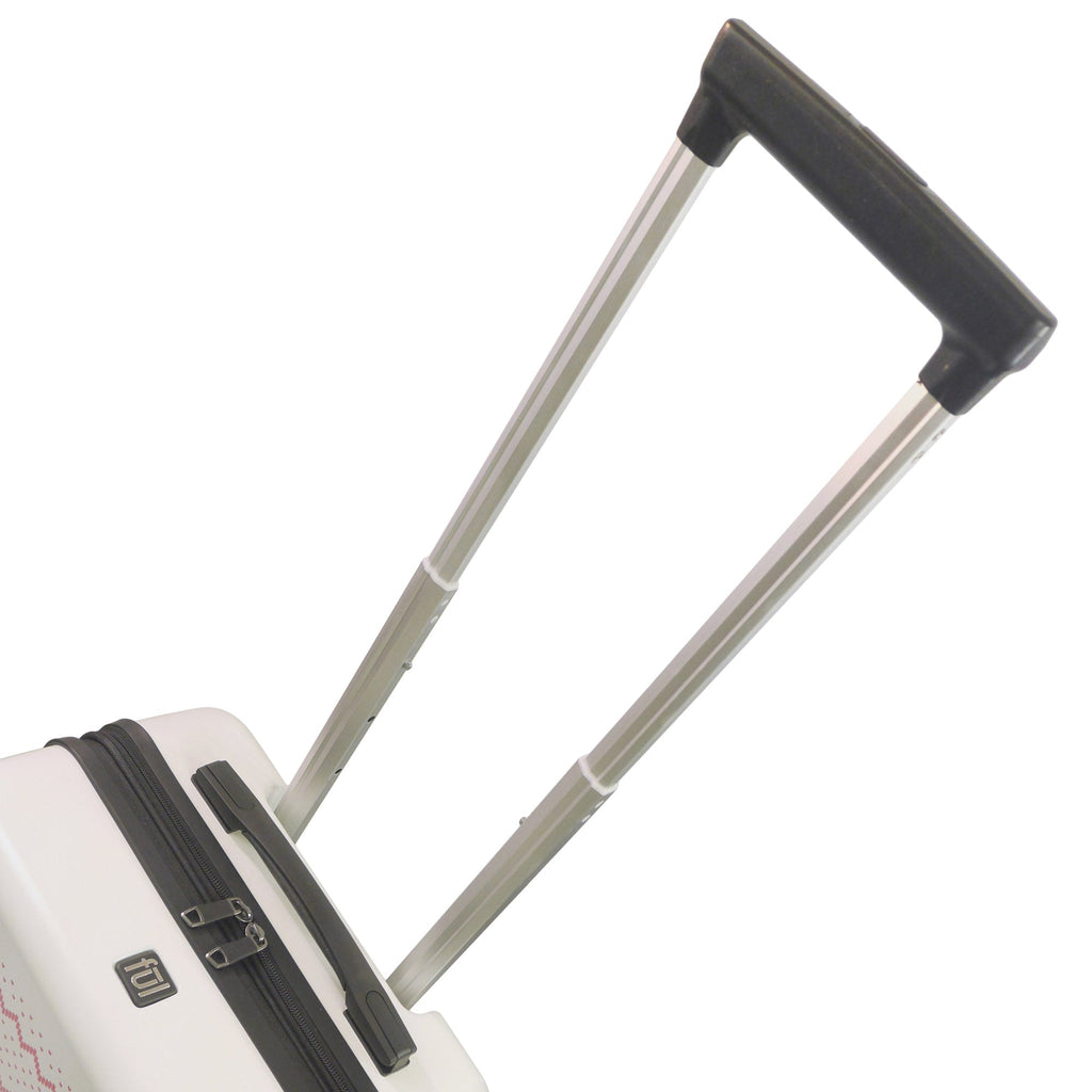 Home Alone 22.5" White Carry-On Suitcase Luggage Ful Luggage