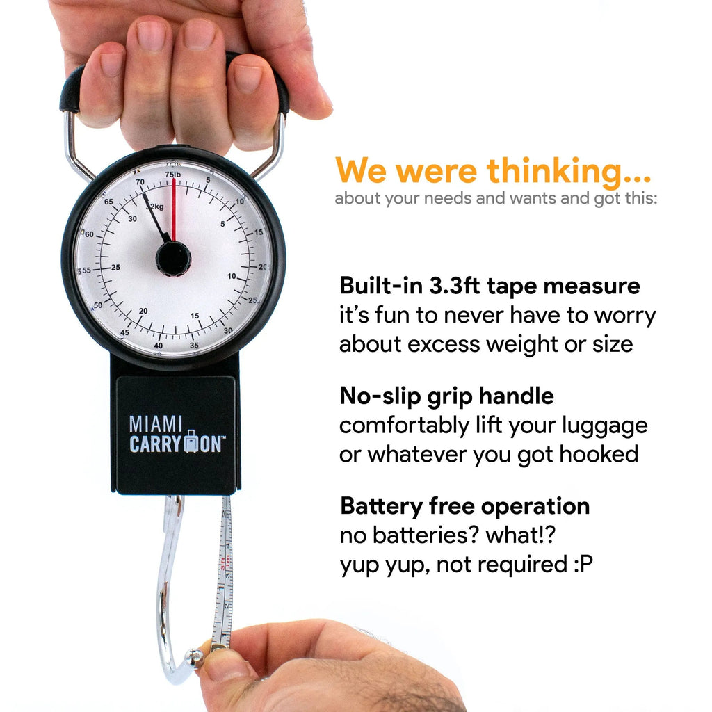 Retro Mechanical Luggage Scale Travellty