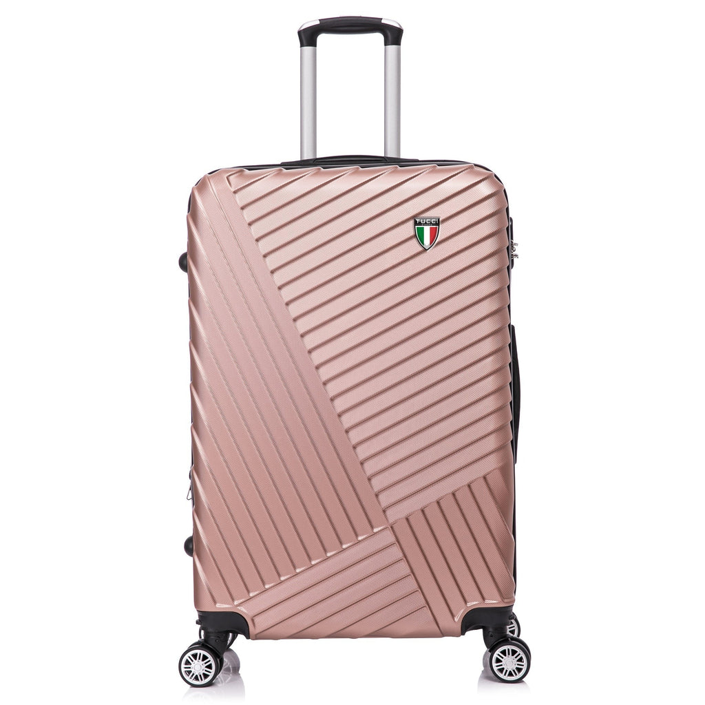 TUCCI Italy VOLARO 3PC Hardside Luggage Set (20", 24", 28") Tucci