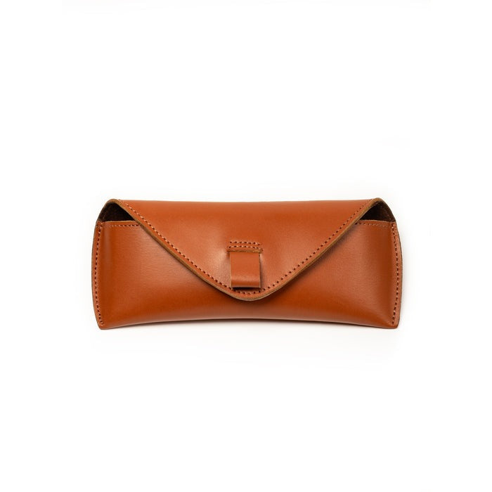 Tan Leather Sunglasses Case Classy Leather Bags