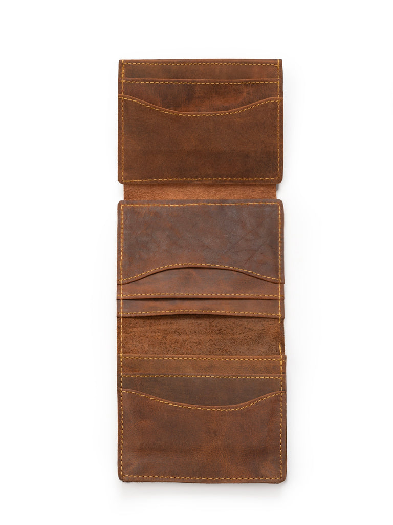 Swift Hold Wallet - Tan Brown Classy Leather Bags
