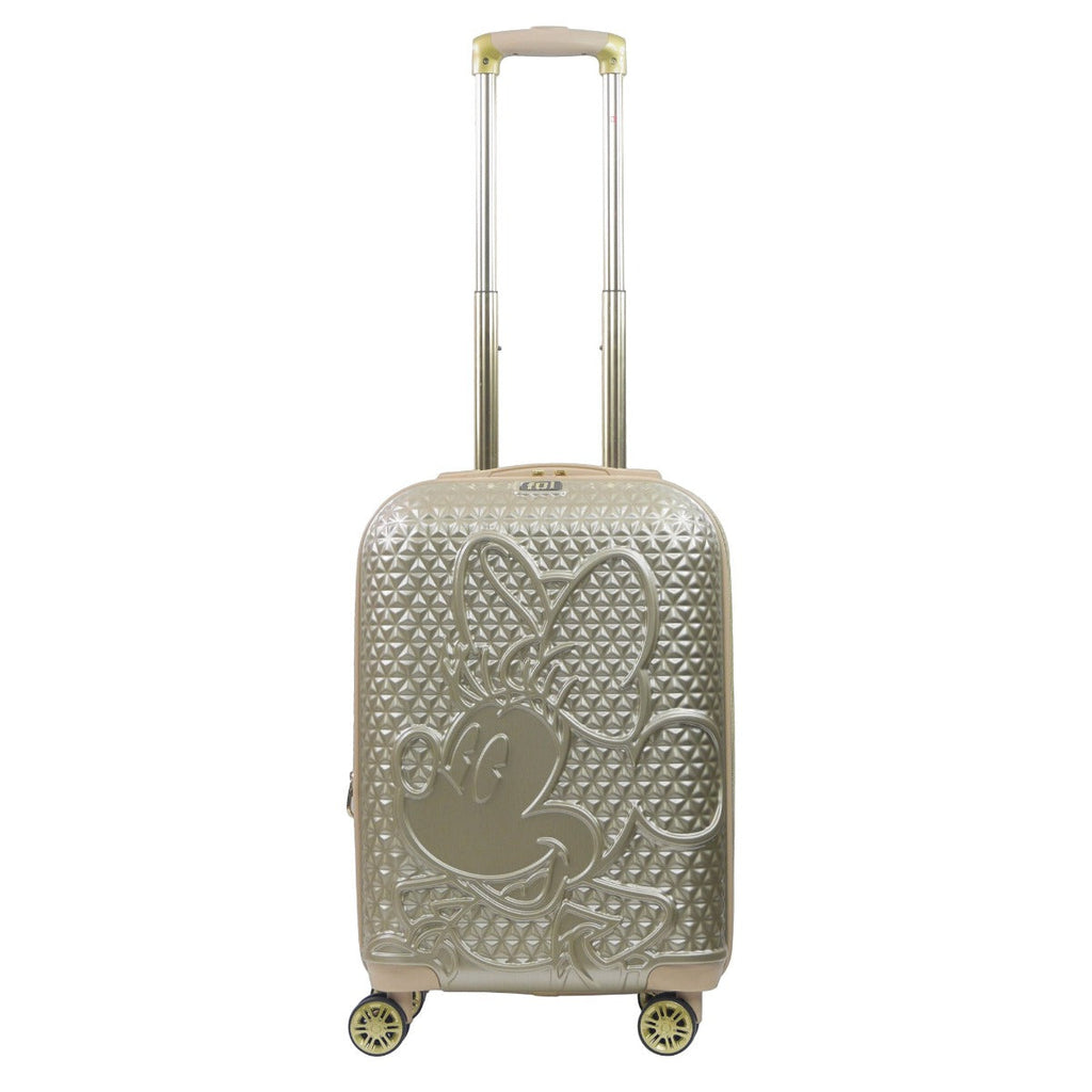 Disney Minnie Mouse FŪL 22.5" Luggage Spinner Taupe Ful Luggage