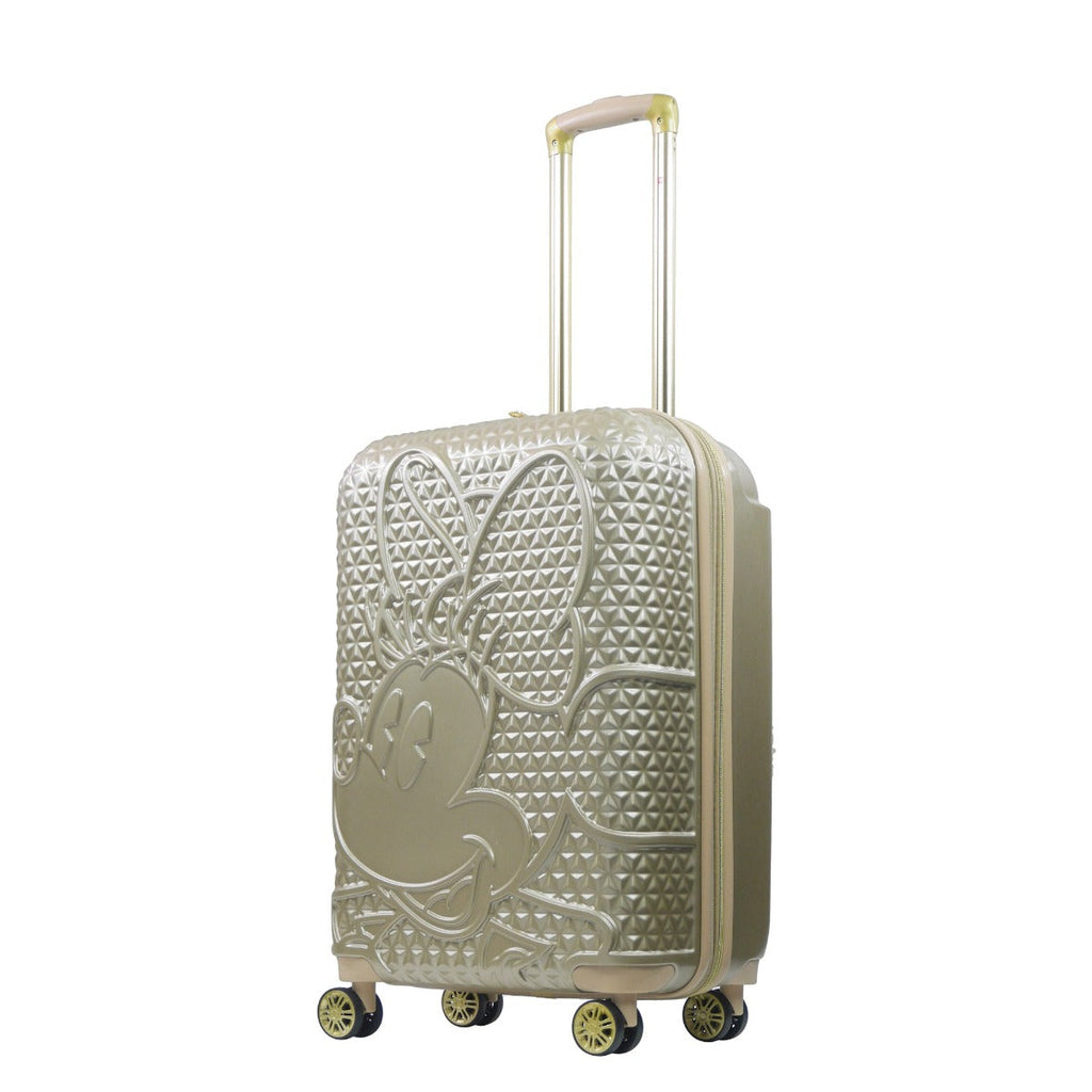 Disney Minnie Mouse FŪL 25" Luggage Spinner Taupe Ful Luggage