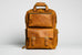 The MANN Bag | Large Capacity Leather Camera Backpack STEEL HORSE LEATHER
