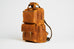 The MANN Bag | Large Capacity Leather Camera Backpack STEEL HORSE LEATHER