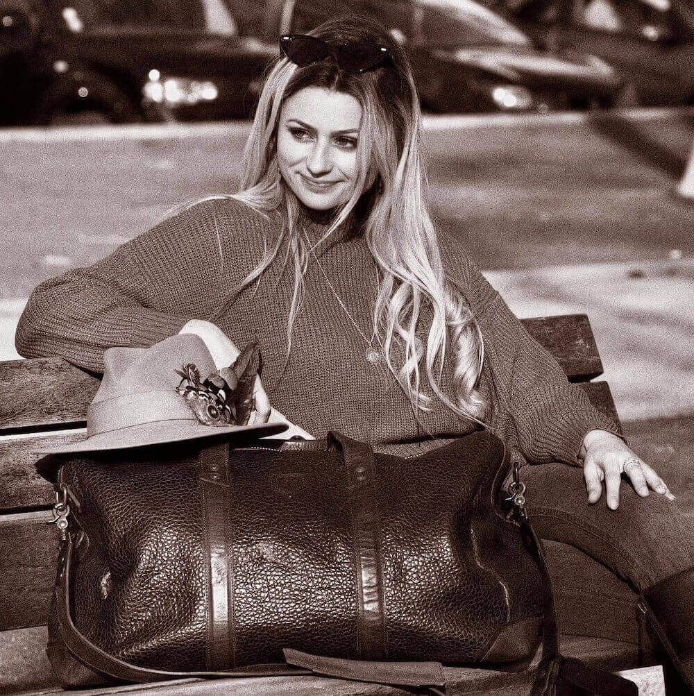 Theodore Leather Duffle Bag Mission Mercantile Leather Goods