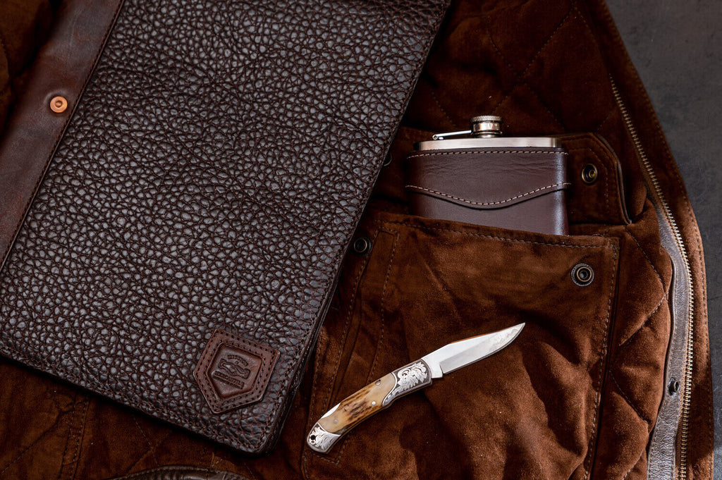 Theodore Leather Padfolio Mission Mercantile Leather Goods