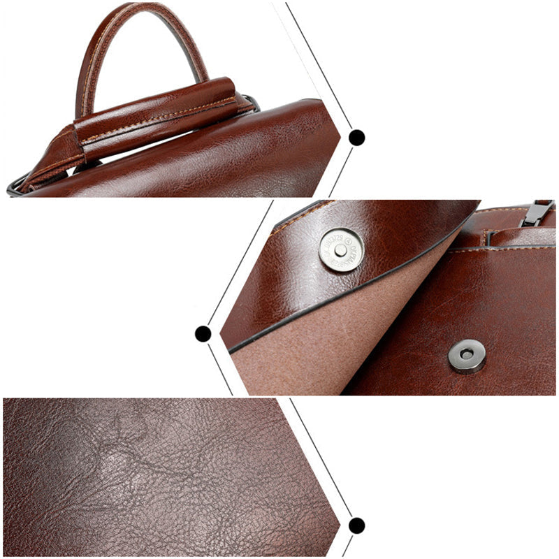 Top Grain Leather Backpack For Women Female Leather Designer Backpack Stylish School Backpack Shoulder Bags RockCow Leather Studio