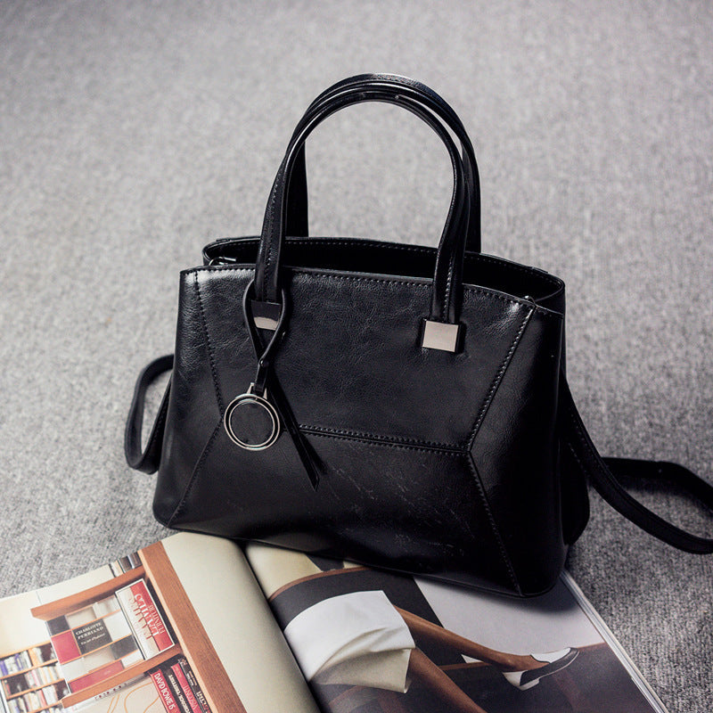Top Grain Leather Satchel Bag, Stylish Women Handbag, Leather Lady Purse Gift For Her RockCow Leather Studio