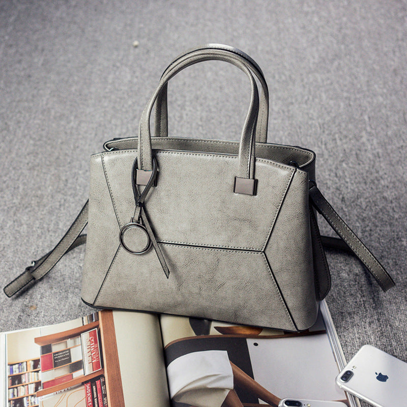 Top Grain Leather Satchel Bag, Stylish Women Handbag, Leather Lady Purse Gift For Her RockCow Leather Studio