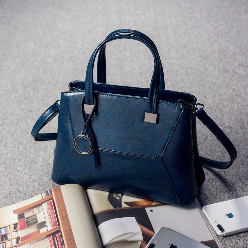 Top Grain Leather Satchel Bag, Stylish Women Handbag, Leather Lady Purse Gift For Her RockCow Leather Studio