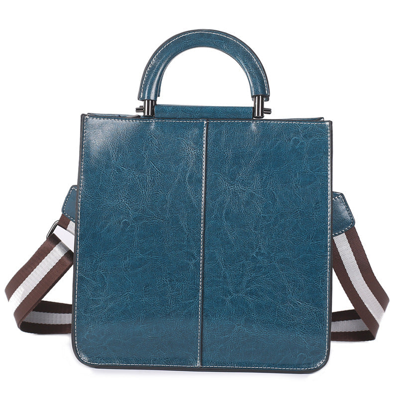 Top Grain Leather Shoulder Bag Leather Handbag Handmade Leather Bag For Women Stylish Crossbody Bags Gift For Her RockCow Leather Studio
