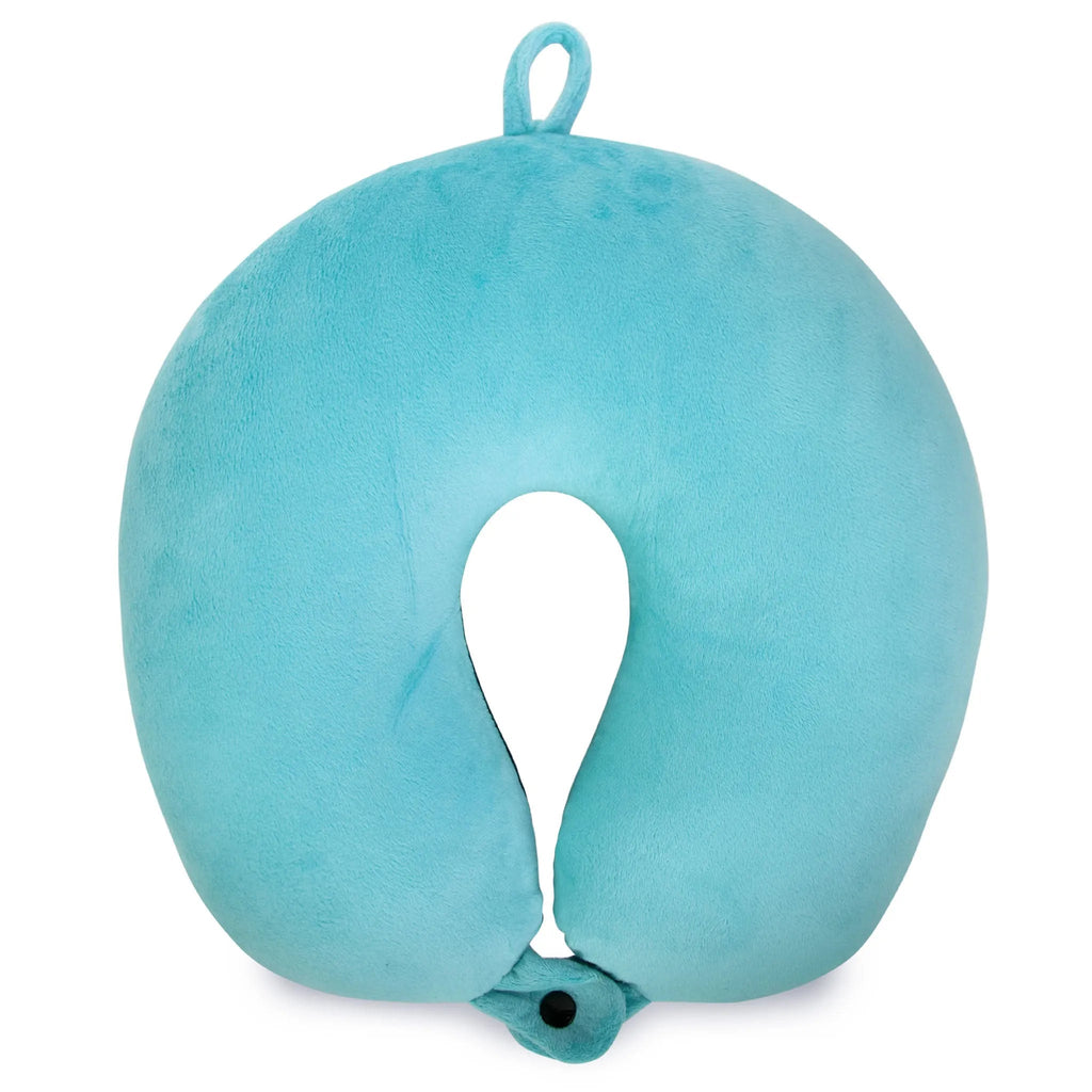 Plush Microbeads Travel Neck Pillow Travellty