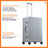 Aleon Aluminum 26″ Traveler with Suiter Checked Suitcase Aleon
